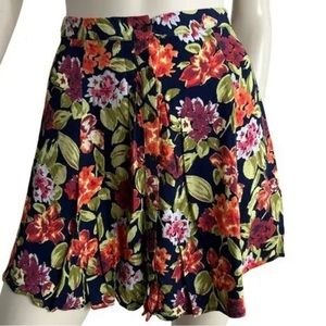 Urban Outfitters Floral Mini Skirt Size 0